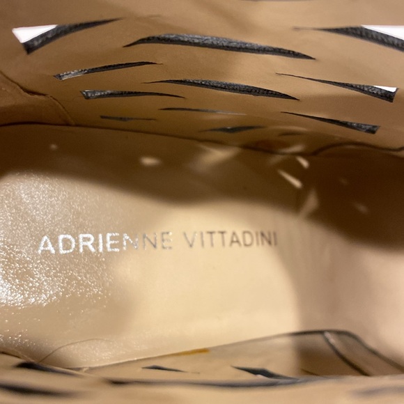 Gently worn like new Adrienne Vittadini black leather boot. - Picture 8 of 10